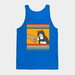 Best Retro Cat Owner Of All Time Tank Top